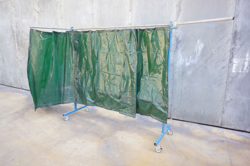 biombo soldaduras 200x220x72 16ganchos brazos extraibles 82 (68eu.) 1u